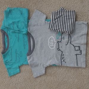 2-Pack 2pieces Carter's pajamas,size 4T